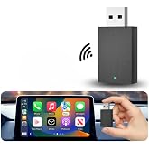 Kablosuz CarPlay ve Android Auto Adapt&ouml;r&uuml;, 2'si 1 Arada, 5G WiFi ve Bluetooth 5.0, Tak &Ccedil;alıştır