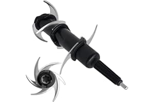 AUMUA Parti di Ricambio Lama Impilate per Ninja Robot da cucina e frullatore BN750EU BN800EU, Lame per Tritare Accessories Lama Estrattore per Ninja Frullatore, Lame di Miscelazione in Acciaio Inossidabile