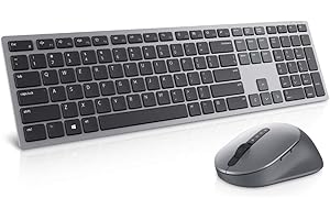 Clavier et souris sans fil multipériphérique Dell Premier - KM7321W - français (AZERTY), Noir