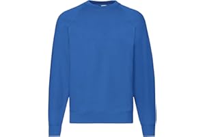 Fruit of the Loom Men's Raglan Sweatshirt Sweatshirt (pack of 1)