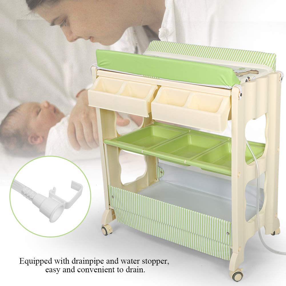 rolling changing table