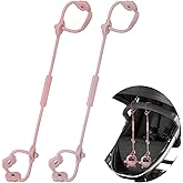 baby toy dummy chain silicone cup catcher bpa-free seat belts for toys drinking cup holder strap for pram high chair car seat baby carrier / car seat pack of 2