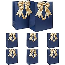 MANCHAP 24 Sacchetti Regalo Con Coulisse, 4 Sacchetti Regalo Di Dimensioni Assortite 1050407