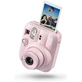 instax Dahili Otomatik flaş, dahili selfie aynası, yakın &ccedil;ekim makro modu ve otomatik zamanlayıcı, Şeker Pembesi ile mini 13 