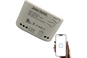 Newgoal Modulo interruttore relè WiFi intelligente a 1 canale USB 5V/AC85V-250V, supporto controllo Bluetooth, telecomando eWeLink App, per Alexa Google Home