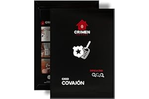 Crimen en Casa - Caso: Covajón (Difícil) - Juego de Detectives - Caja Escape Room - Resolver Investigación Caso Policial