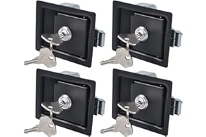 Wohnmobil Anhängerschloss Torcarvh Anhänger Werkzeugkasten Schlösser Paddelgriffverriegelung Anti Diebstahl Paddelschlösser für Wohnmobil Wohnmobil Anhänger 4 STÜCK