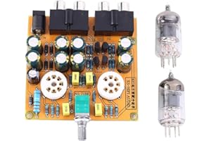 MEROURII 6J1-Röhre Vorverstärker, AC 12V 6J1 elektronisches Röhrenvorverstärker-Verstärkermodul, HiFi-Sprachsteuerung der Klasse A