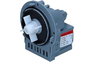 LUTH Premium Profi Parts Ablaufpumpe Pumpe kompatibel mit Askoll 290735 290875 AEG Electrolux 53188943574 mit Schraubenbefestigung Bügeln für Waschmaschine
