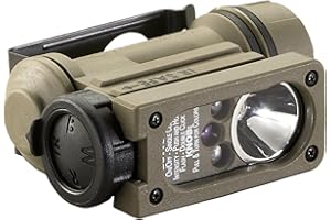 Streamlight 14516 Sidewinder 55-Lumen Compacte II Modèle Militaire Mult-Batterie, Multi-Source, Lampe de Poche Mains-Libres, Coyote