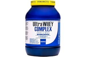 YAMAMOTO Nutrition, Ultra Whey COMPLEX Volactive 2 kg, Integratore di Proteine del Siero del Latte Concentrate e Isolate, Proteine per Sportivi Senza OGM, Gusto Nocciola