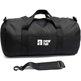 Sports and Travel Bag, Waterproof, Shoe Split, Black, Medium Size