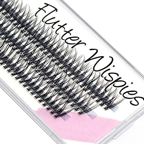EyeEnvy Flutter Wispies Individual Lashes Express Lash Extentions Flares Weekend (8mm)