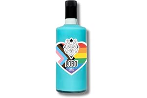 LOBO SOY COMO QUIERO SER Ser Lobo - Tequila Sabor Chicle I Crema de Nube con Tequila I Licor crema con carácter libre, salvaje y arriesgado I 15% I 0,7 L (Pride Edition)