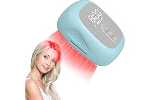 LASELOCKS Laser Haarwuchs Kamm, Rotlichttherapie für Haarwachstum, Laser-Haarausfall-Behandlung für Männer und Frauen, Behandlung von dünner werdendem Haar für Frauen und Männer (Blau)