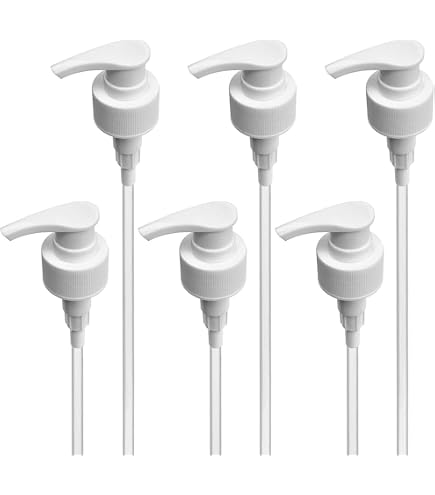 Pompe Doseuse Pour Sirop - 5 Ml Par Pression - Compatible Bouteilles 500 Ml Et 1L - Filetage 28/410 - Lot De 4