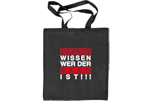 Shirtstreet24, Chabos wissen wer der Babo ist!!! Boss Natur Stoffbeutel Jute Tasche (ONE SIZE)