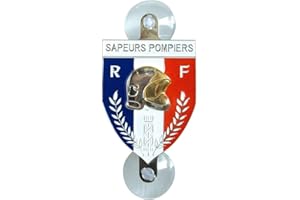 PATROL Ecusson Ventouse en Métal Sapeurs Pompiers DCA France