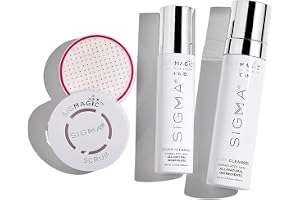 Sigma Beauty Sigmagic Brushampoo skum-helt naturlig, snabb rengöring, antimikrobiell, glutenfri, grymhetsfri och vegan, lakto