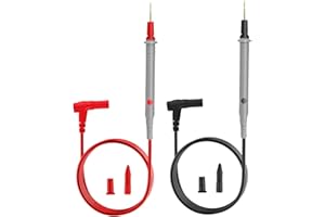 KCLKDA 1000V 20A Silicone Test Multimeter Probes, Multimeter Test Leads for Fluke Multimeters Lead with Digital Multimeters Probe Tests Lead Electronic Clamp Meter Tests Leads for Voltmeter
