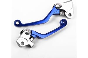 för Yamaha YZ250F 2007-2008/YZ450F 2008 kopplingsbromshandtag blå CNC US
