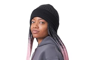 CHARM Organic Cotton-Lined Beanie Hats for Women, Classic Hipster Winter Knit Slouchy Cap, Baggy Toque Mens Hat for Fall