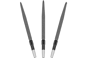 Target Darts Swiss Point SLK Luke Littler Dart Points (3 Pack Set of Tips) 30MM/35MM/42MM – Gold/Silver/Black | Rough Textured Dart Points, Replacement Steel Dart Tips, Professional Dart Accessories