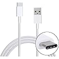 COOLBABY 1Meter USB Type C Fast Charging Cable, Durable Data Sync Transfer Cord for Android Phones, Compatible with Samsung, Huawei, OnePlus, Xiaomi, and More