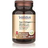 Validus Type 2 Collagen 40 Mg (UC2 PATENTED) Silicium 10 Mg (ORGONO POWDWER PATENTED) 30 Capsules