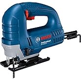 Bosch Professional Gst 8000 E Decoupage Saw (710 W, 800-3,100 stroke/min, Cutting depth in wood: 80 mm)
