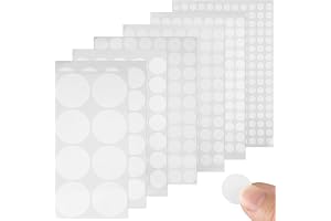 546 stycken självhäftande skruvskydd för väggskåp, skrivbord | Ø 10 mm/13 mm/16 mm/19 mm/25 mm/30 mm/50 mm vit PVC vattentätt skruvhål självhäftande skruvar ändkåpor klistermärken