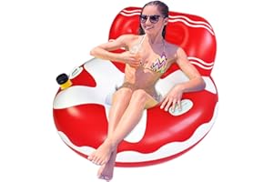 ZHUYNXIR Pool Lounger Float, Hammock Inflatable Rafts, Air Sofa Floating Chair Bed, Drifter Swimming Pool Beach Float for Kids Adult inflatable swim float