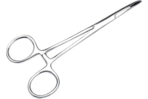 BHDD Pinzas, Kit de Cuidado de Orejas de Acero Inoxidable, Tijeras de peluquería para Mascotas, Accesorios para recortador de Perros, Quita el Pelo de la Oreja Pinzas para el Pelo de la(Small)