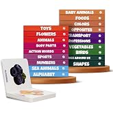 Kids' First Library Boxset of 20 Board Books, Early Learning Educational Book for Toddlers, Books for 1-3 Year Old, Animals, 