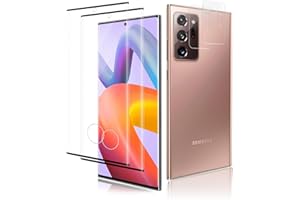 Carantee [2 Stück Schutzfolie für Panzerglas für Samsung Galaxy Note 20 Ultra 5G + [2 Stück] Kameraschutz, 9H Kratzfest Schutzglas für Note 20 Ultra Folie, HD Anti-Fingerabdruck Displayschutzfolie