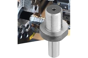 wosume Electric Drill, CNC Mini Chuck Connecting Rod Stainless Steel M14*1 for K01-50/63 K02-50/63 Lathe Chuck Mini Lathe Machine Parts (10-M14*1)