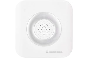 CERSALT Timbre de Puerta, Timbre con Cable, Timbre de 12 V, Alarma de Timbre de Puerta de 4 núcleos Cable de Timbre para Oficina en casa Adecuado para escuelas, Lugares públicos