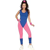 Disfraz De Los 80 Hombre FIESTAS GUIRCA Disfraz De Traje Gimnasta