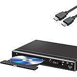 Megatek DVD-Player / CD-Player mit HDMI 1080p Upscaling, USB-Eingang, Xvid Playback, Multi-Region-DVDs, Koaxialer Digitalaudi