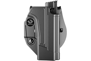 Orpaz C-Series G17 Holster Compatible with Glock 17 OWB Holster - Unisex - Will Secure Your Handgun with a Tactical Appearance