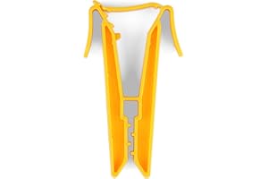 socfix 10 STK Sockenclips, Sockenklammern (Gelb)