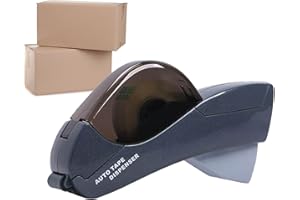 MEINDIN Dévidoir automatique de ruban adhésif de bureau, distributeur de ruban adhésif à déclenchement, coupe-ruban OnePress pour emballer des couvertures de livre, de scrapbooking, de peinture, machine à