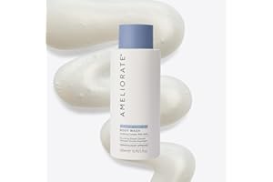 AMELIORATE Transforming Body Wash 500ml for Keratosis Pilaris (KP), Rough & Dry Skin | Hydrating Soap-Free Cleanser with Omega Oils | Dermatologist Approved & Pregnancy Safe