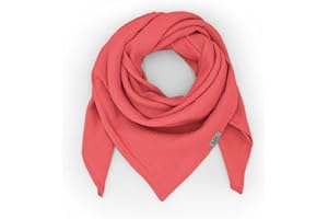 hutch&putch Musselin-Halstuch Baby 45cmx45cm - Dreieckstuch Baby aus Bio Baumwolle - Schal für Babys - weiches, saugfähiges Baby Halstuch für Junge & Mädchen - Geschenkidee