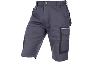 ELIWORX Arbeitsshorts Herren – Kurze Arbeitshose mit Stretch & Werkzeugtaschen – für Handwerk, Heimwerker & BAU – Kurze Herrenshorts für Sommer & Werkstatt – robust & bequem