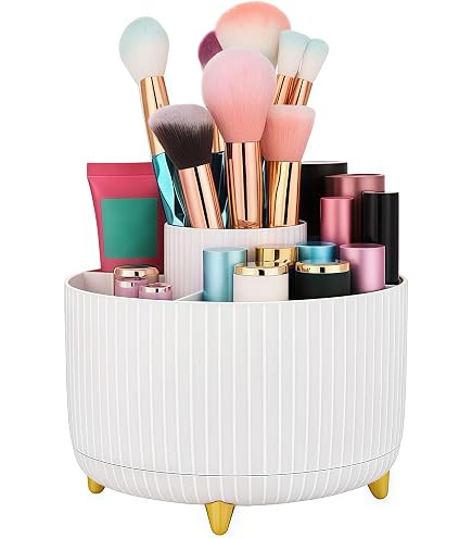 Boîte de rangement pour pinceaux rotative à 360 °, boîte de rangement