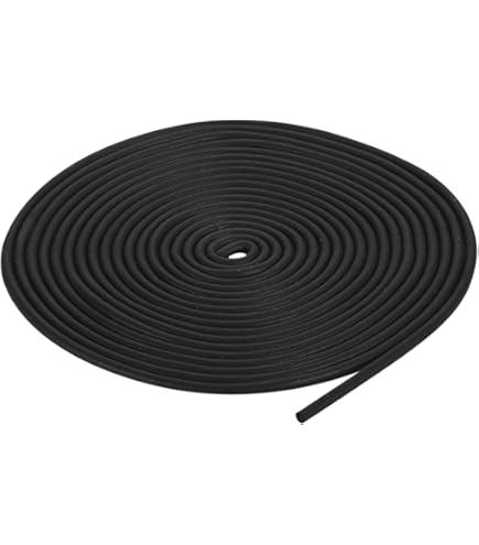Rond koord, afdichting, 10 m x 6 mm, rubber, rond koord, bestand
