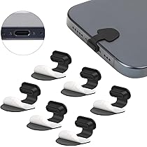 Tappi Antipolvere USB-C In Silicone - Set Da 8 Con Adesivo Per Smartphone E Laptop - Foto 8