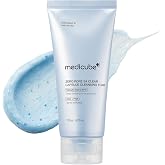 medicube Facial Cleanser Zero Pore Capsule Cleansing Foam | Gentle Cleanser for Skin Texture, Blackheads and Pores AHA, BHA a