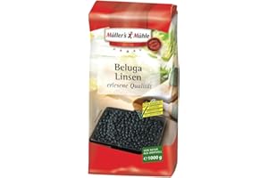 DAKOMYO Müller's Mühle - Beluga Linsen - 1000g